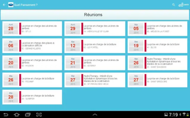 Quel Pansement ? android App screenshot 1