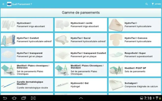 Quel Pansement ? android App screenshot 3